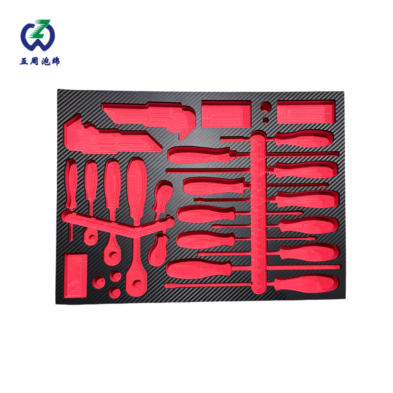 紅色多功能工具 EVA 內襯：全品類收納的工業(yè)方案