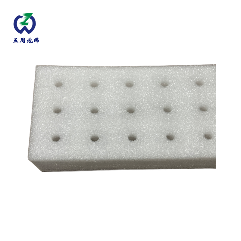 矩陣圓孔珍珠棉內(nèi)襯，小型圓形工件高效周轉(zhuǎn)托盤