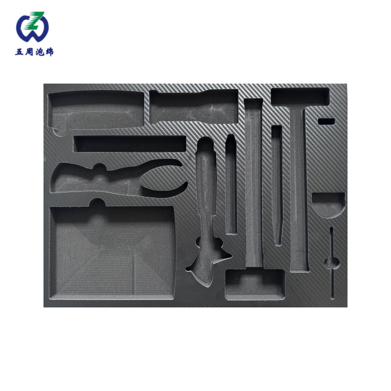 碳纖紋多工具復(fù)合 EVA 內(nèi)襯，綜合維修工具套裝高端內(nèi)襯方案